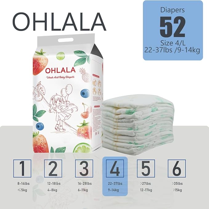 BebeWella-Cotton Flatfold Diaper 24PK