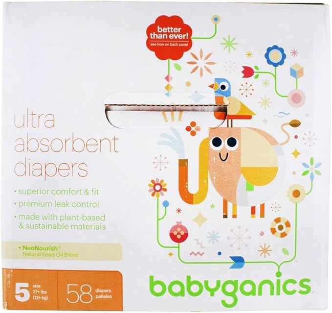 Bebe Wella-BabyGanics Baby Diaper Stage 5