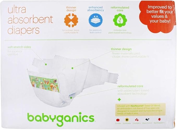 Bebe Wella-BabyGanics Baby Diaper Stage 5