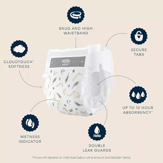 Bebe Wella- Baby Diaper Size N