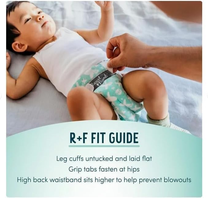 BebeWella Friends Baby Diapers Size 7 (44ct)