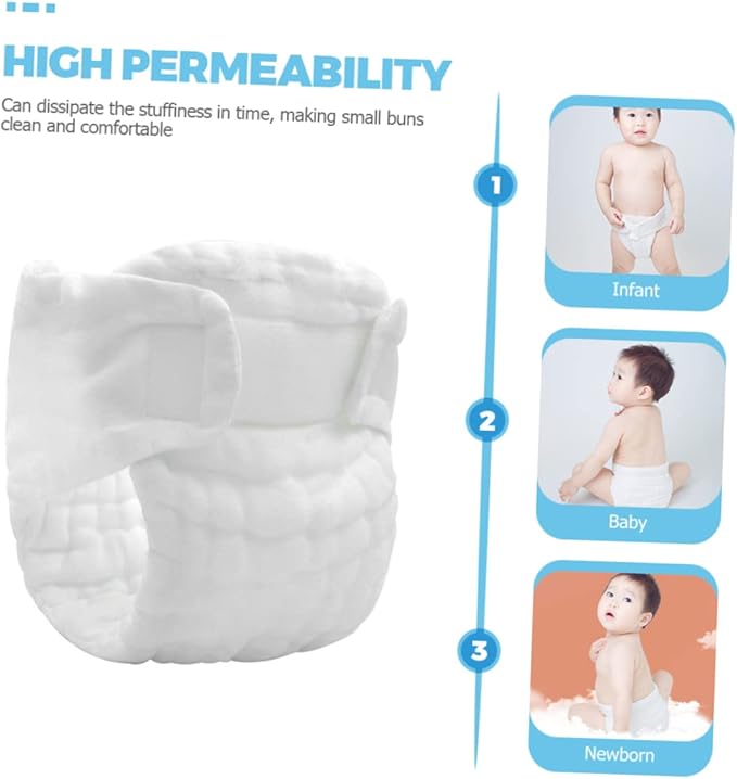 Bebe Wella-Reusable Cloth Baby Diaper 5pcs