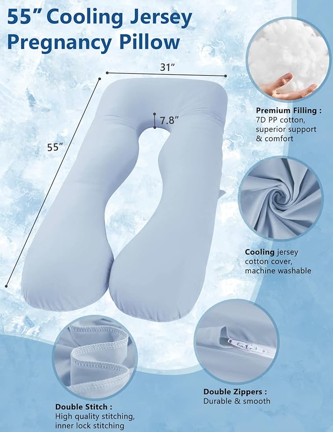 Babe Wella-Cooling Pregnancy Pillow