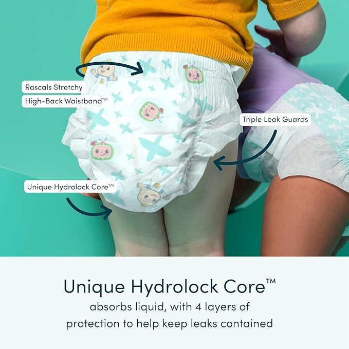 Babe Wella-Rascal Friends Baby Diaper 6