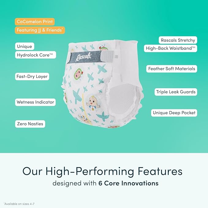 Babe Wella-Rascal Friends Baby Diaper 6