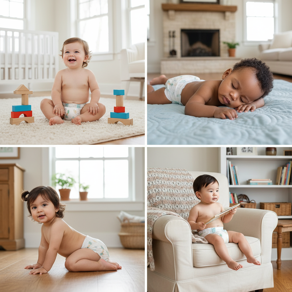 Babe Wella-Premium Soft Baby Diaper Size 1