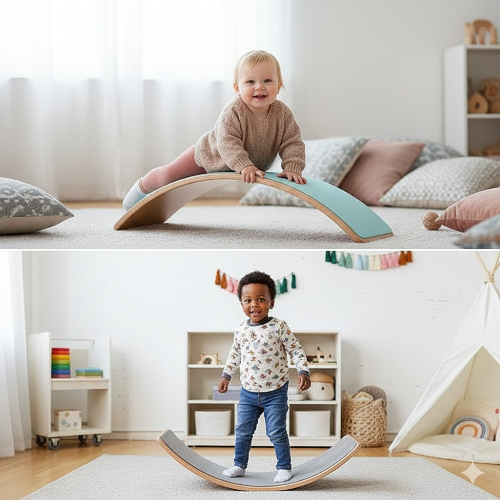 Babe Wella-Balance Board Felt Pink