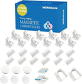 (12 Locks + 3 Keys) Withletune Child Safety Magnetic Cabinet Locks - Child Safety Drawer Lock Suitable for Kitchens cabinets and Storage cabinets - no Drilling Required Adhesive Installation.