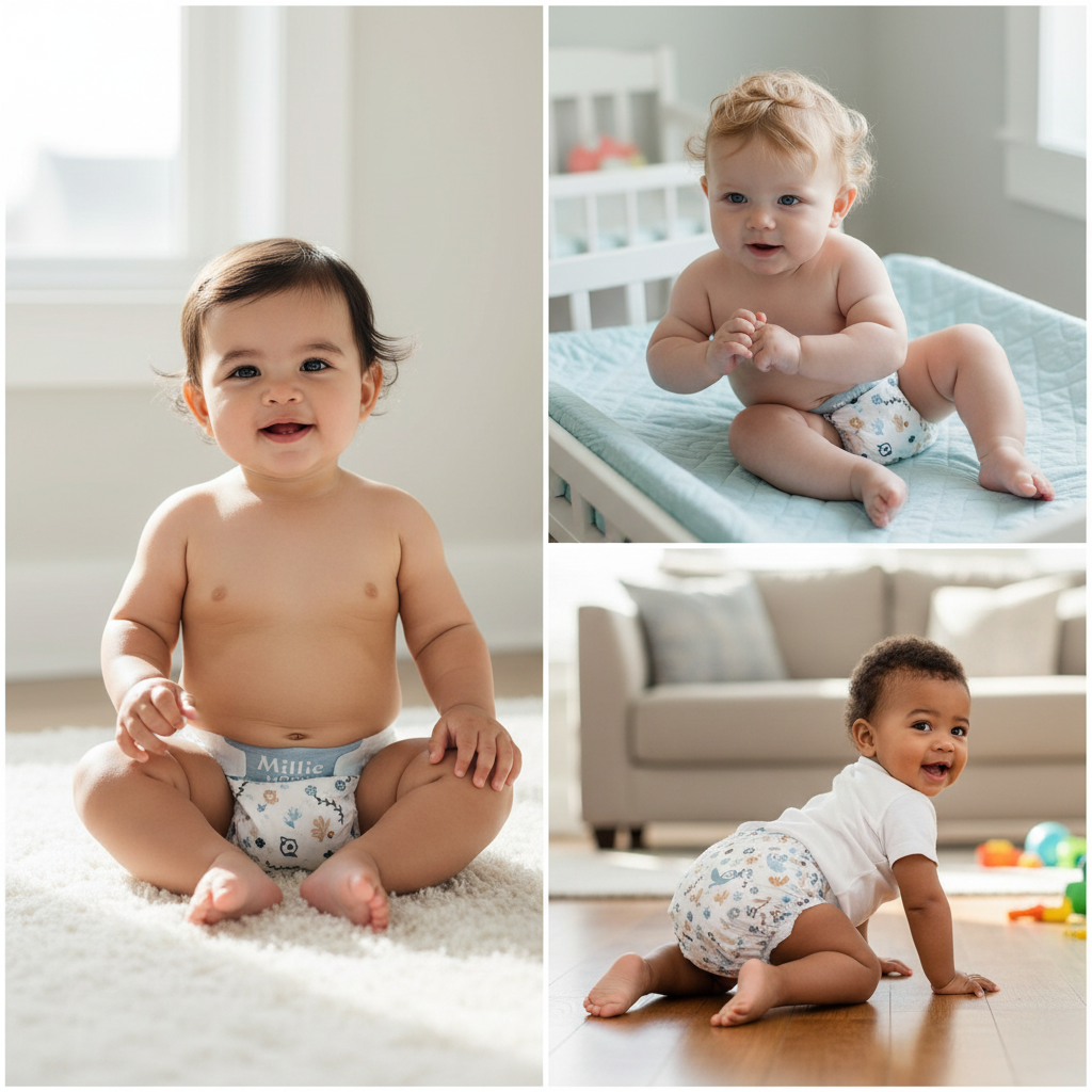 Babe Wella- Baby Diaper Size 2