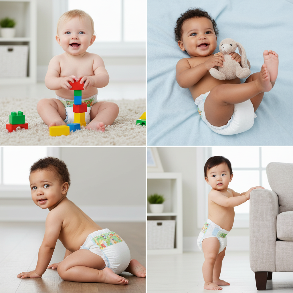 Bebe Wella-BabyGanics Baby Diaper Stage 5