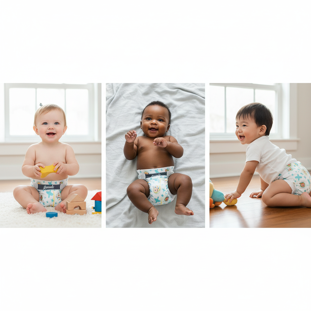 Babe Wella-Rascal Friends Baby Diaper 6
